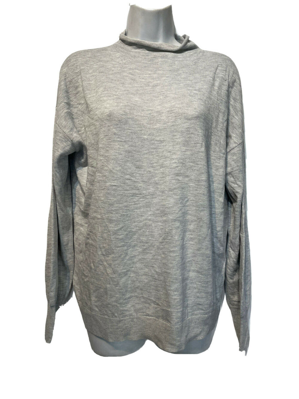 treasure & bond light gray heather cashmere sweater Size S